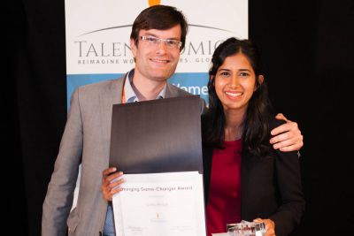 Gulika Reddy — awarded the prize for Emerging Leader